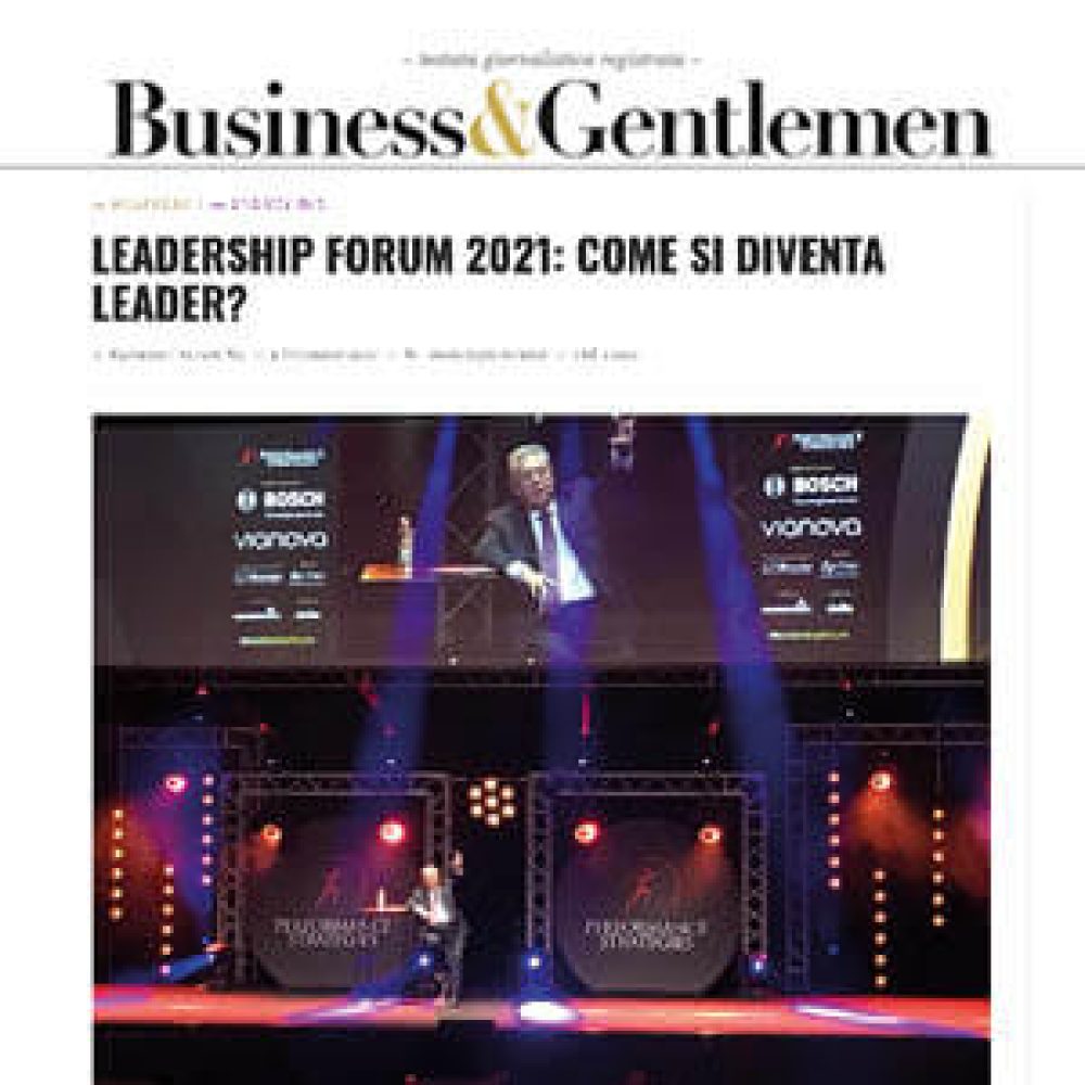 Leadership Forum 2021: Come si diventa leader?