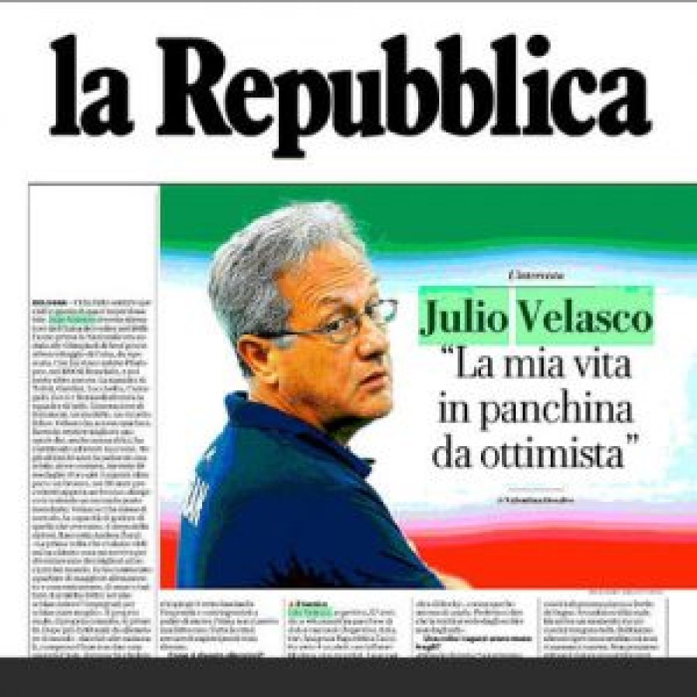 Julio Velasco: "La mia vita in panchina da ottimista"
