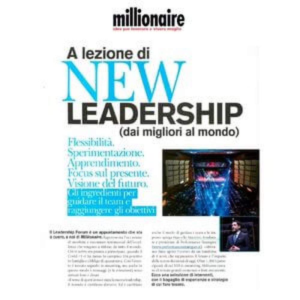 A lezione di NEW LEADERSHIP